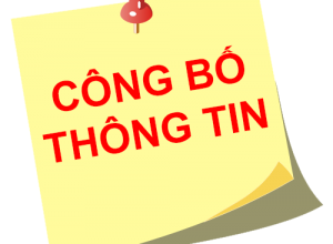 CÔNG BỐ THÔNG TIN: THAY ĐỔI MẪU DẪU VÀ SỐ LƯỢNG CON DẤU