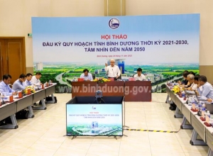 Quy hoạch Bình Dương 2030: 1 trục phát triển, 2 hành lang sinh thái, 3 vành đai liên kết và 4 phân v