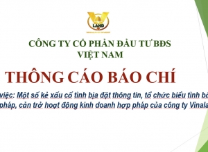 THÔNG CÁO BÁO CHÍ