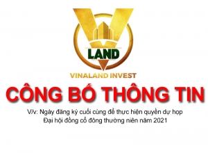 Ngày đăng ký cuối cùng để thực hiện quyền dự họp ĐHĐCĐ thường niên năm 2021